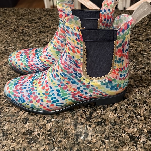 Jack Rogers rain boots booties size 7 - Picture 3 of 6
